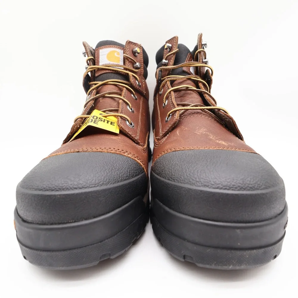 Carhartt Work Boots Mens 10.5 M Ground Force Waterproof Composite Toe CME6355